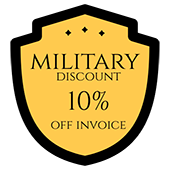Military 10% off Invoice